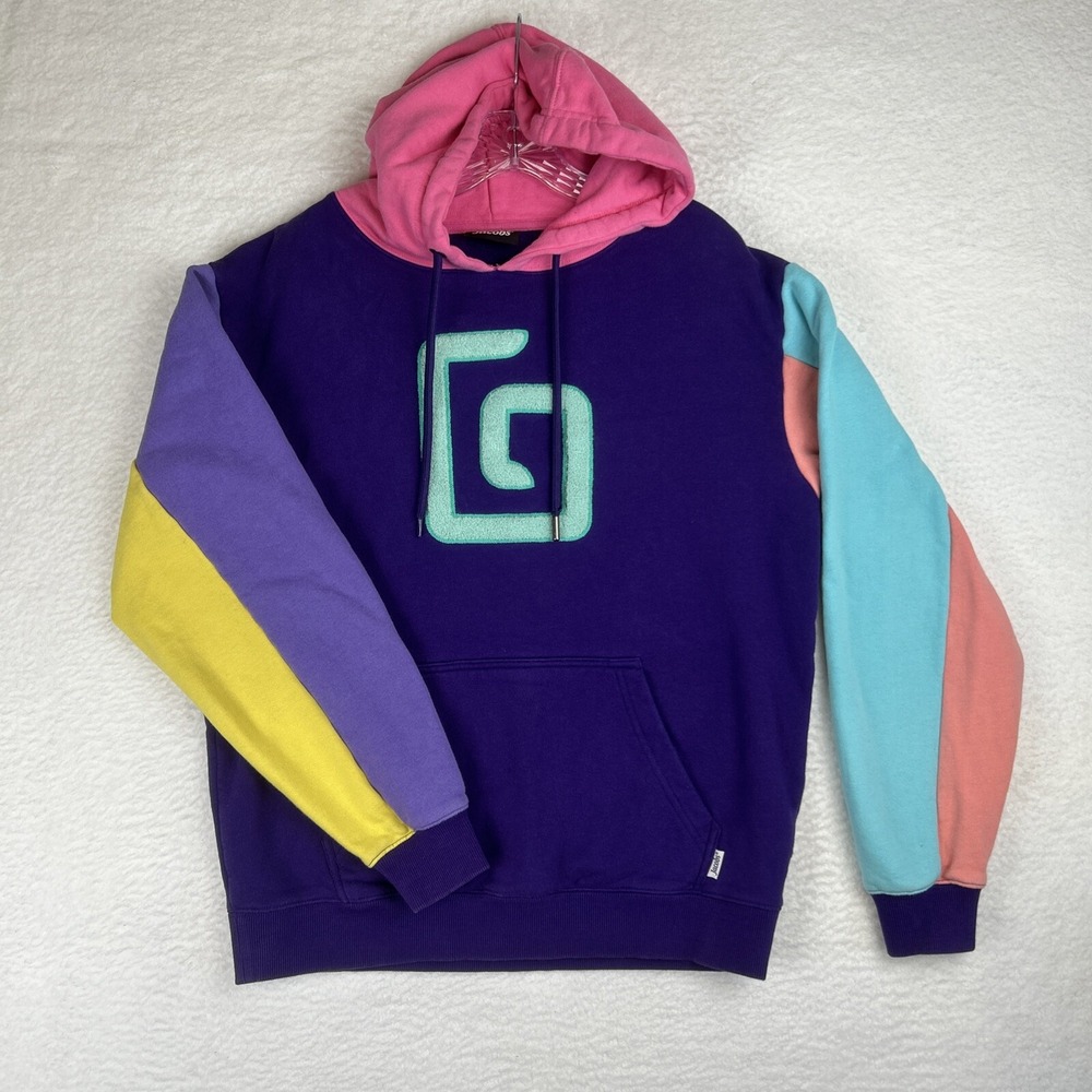 Karl Jacobs Colorblock Enchantment 2021 Hoodie Sweatshirt‎ Pullover Size Medium